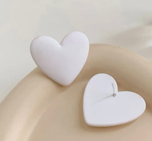 Jumbo Heart Earrings