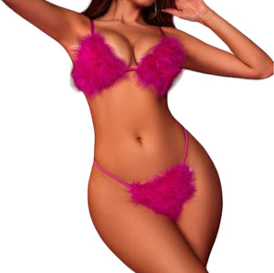 Fluffy Pink 2Pc