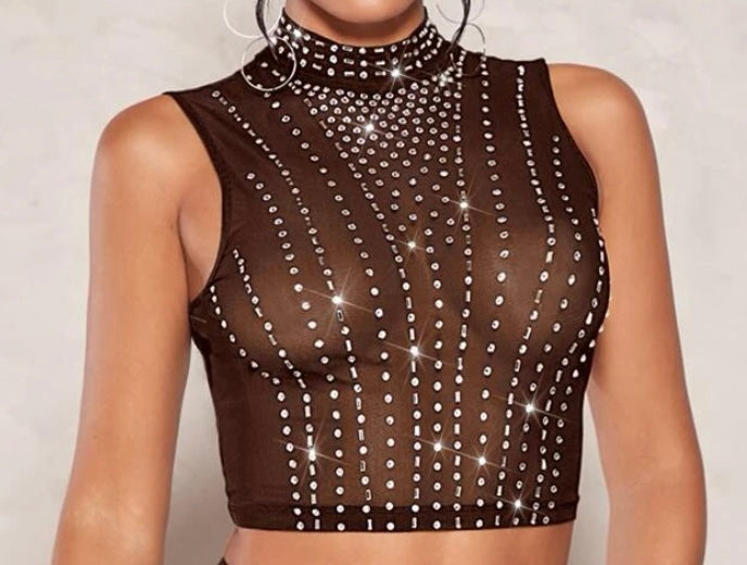 Bling Crop Top