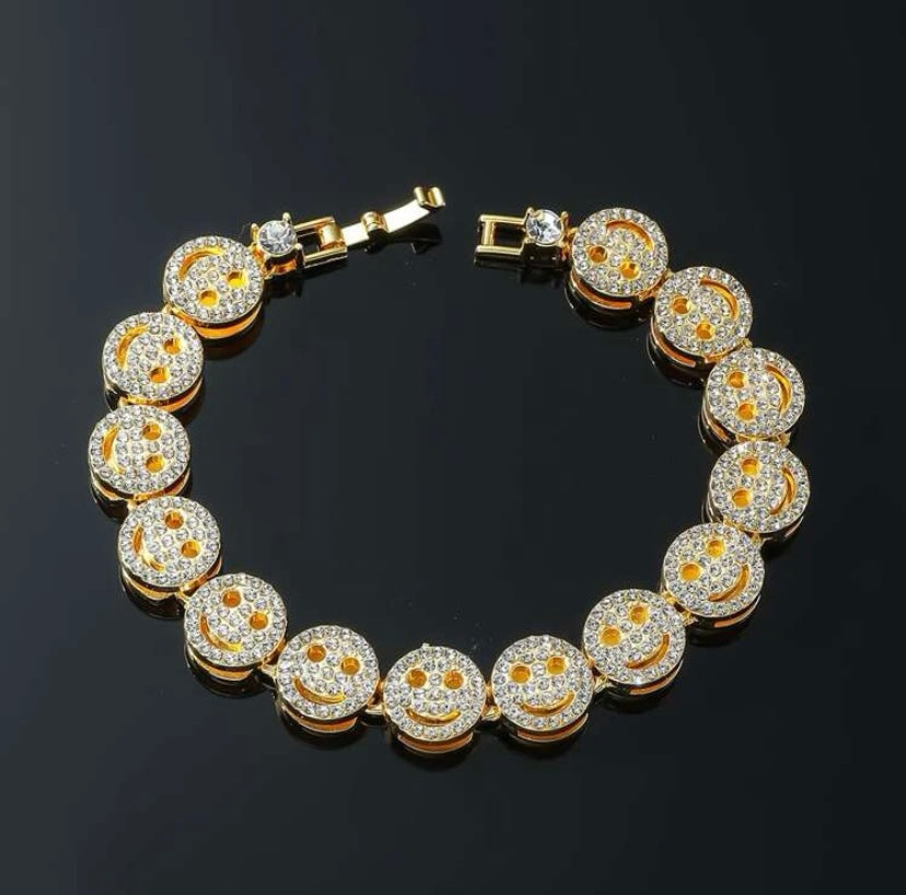 Smiley Bling Bracelet