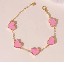 Load image into Gallery viewer, Connected Hearts Bracelet
