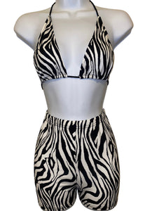 Zebra Print 2Pc