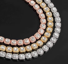 Load image into Gallery viewer, Baguette 1Row Necklace
