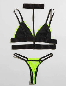 Nasty Girl Lime 2 Piece