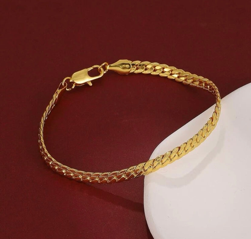 Gold Rope Bracelet