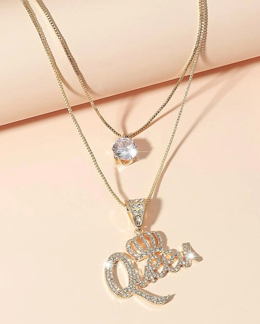 Queen of Diamonds Necklace